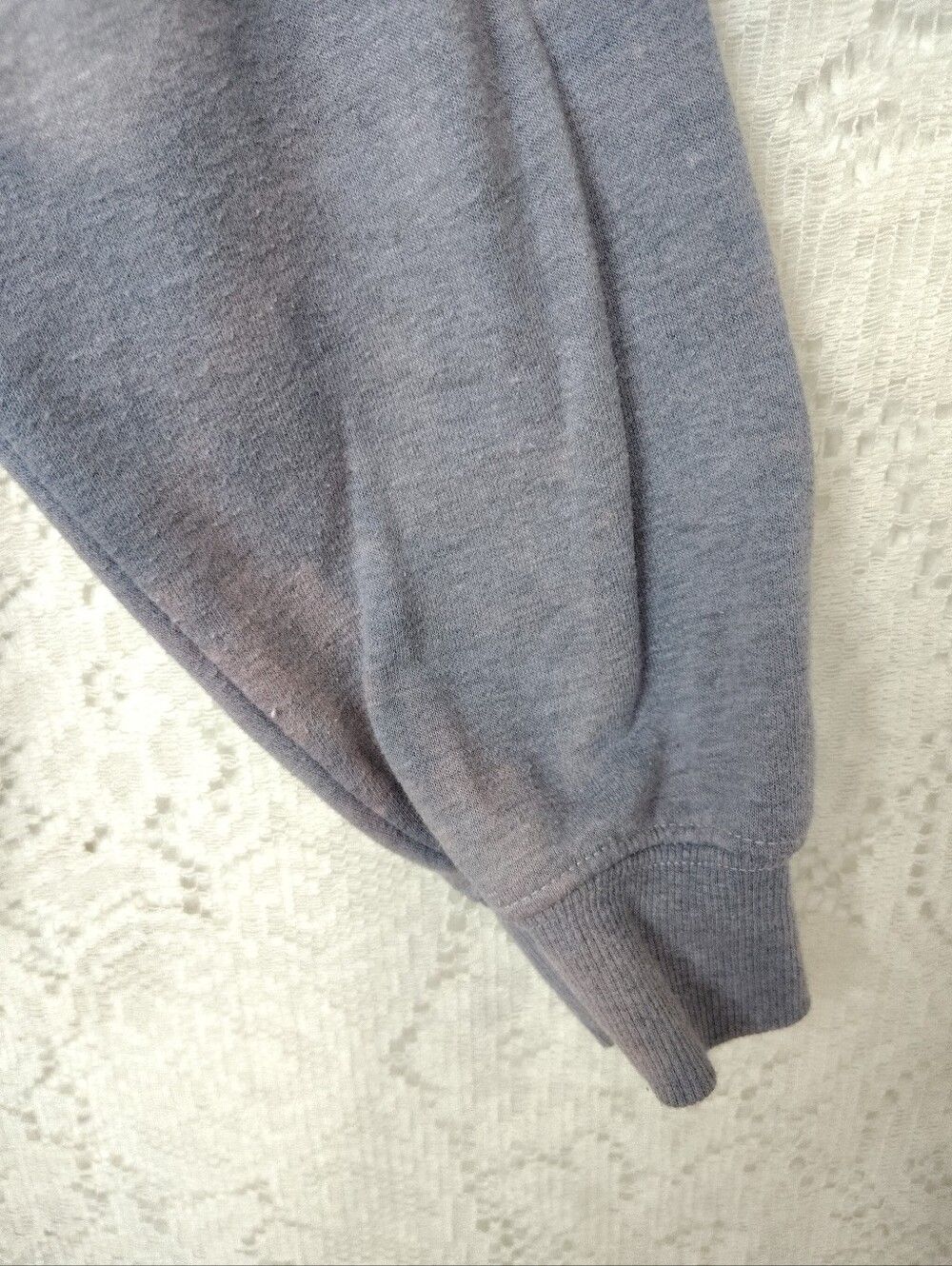 Wild Fable Bleach Tie Dye Sweatshirt Oversized Purple and Gray Size Small - Picture 10 of 11